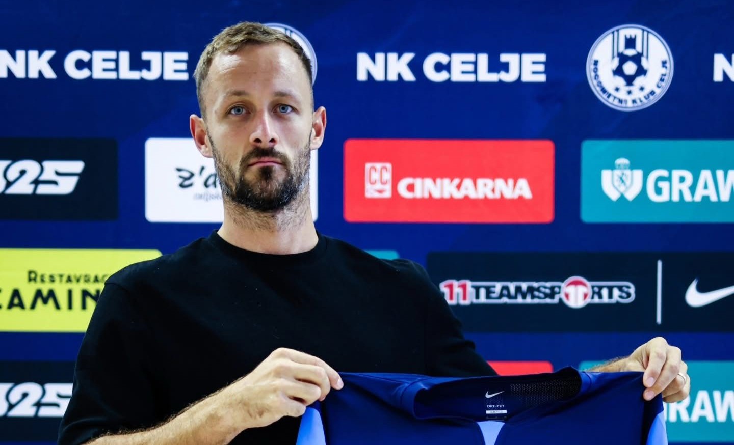 Matija Boben a ajuns la CFR în vara anului 2023 Foto: NK Celje Facebook