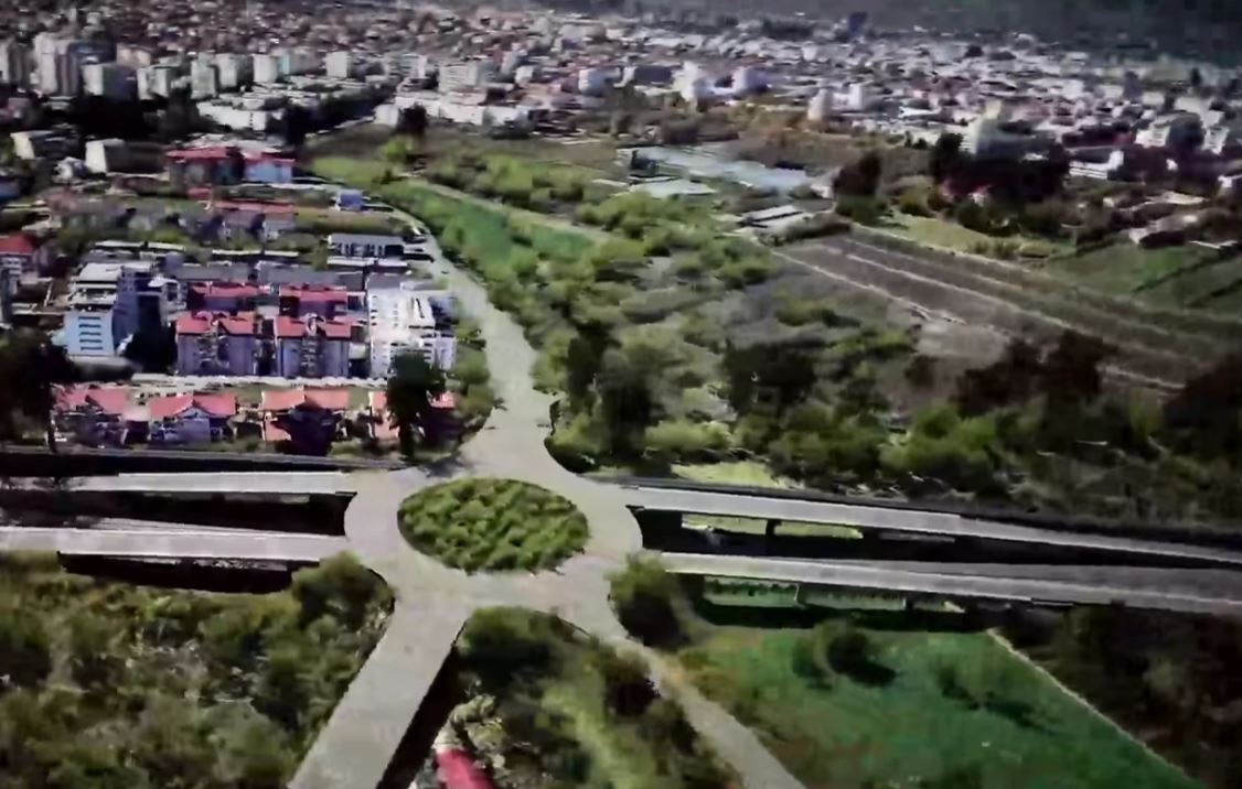 Lucrările în teren la tronsonul doi al centurii metropolitane Cluj vor debuta în 2026. Dan Tarcea: În paralel, lucrăm la drumurile de legătură. |Foto: imagine randată proiect - Emil Boc - Facebook