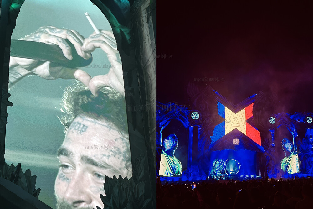Momente inedite la show-urile lui Post Malone și Armin van Buuren de la UNTOLD X | Foto: Sergiu TĂMAȘ, monitorulcj.ro