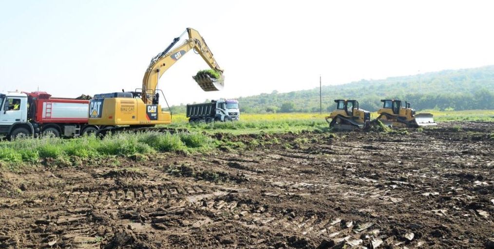 Lucrările la Spitalul Pediatric Monobloc avansează în teren. Investiție de peste 84 de milioane de lei.|Foto: Consiliul Județean Cluj
