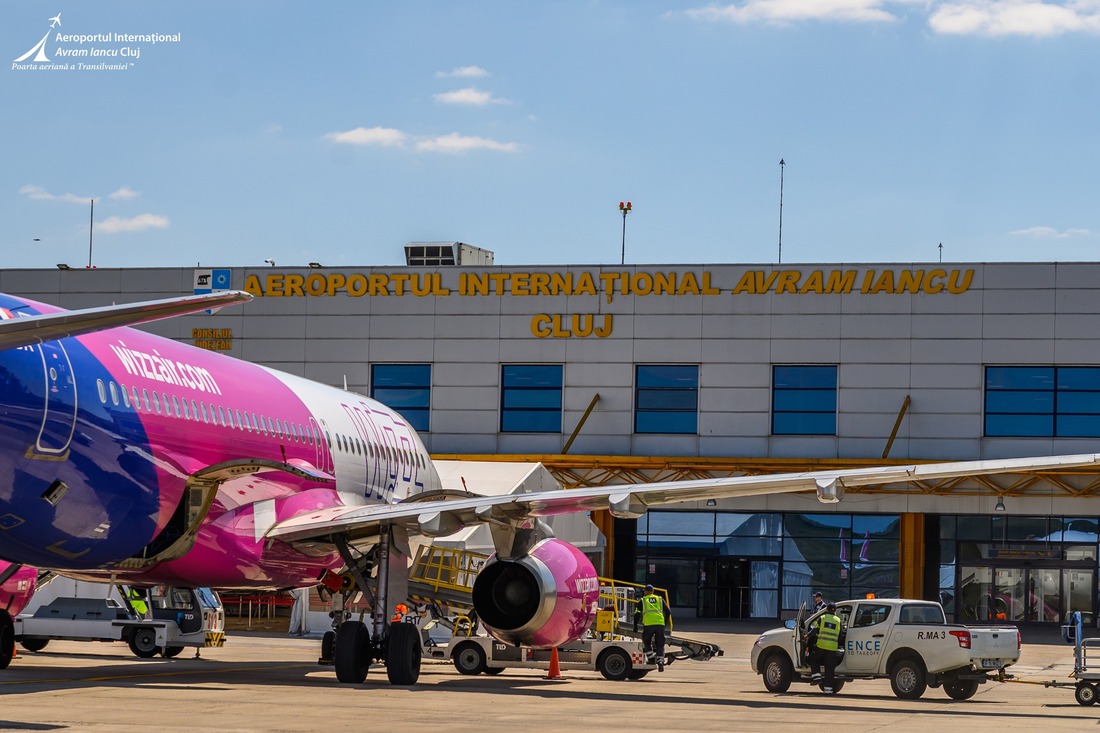 Wizz Air va opera mai multe destinații de la Aeroportul Internațional Cluj | Foto: Aeroportul Internațional Cluj