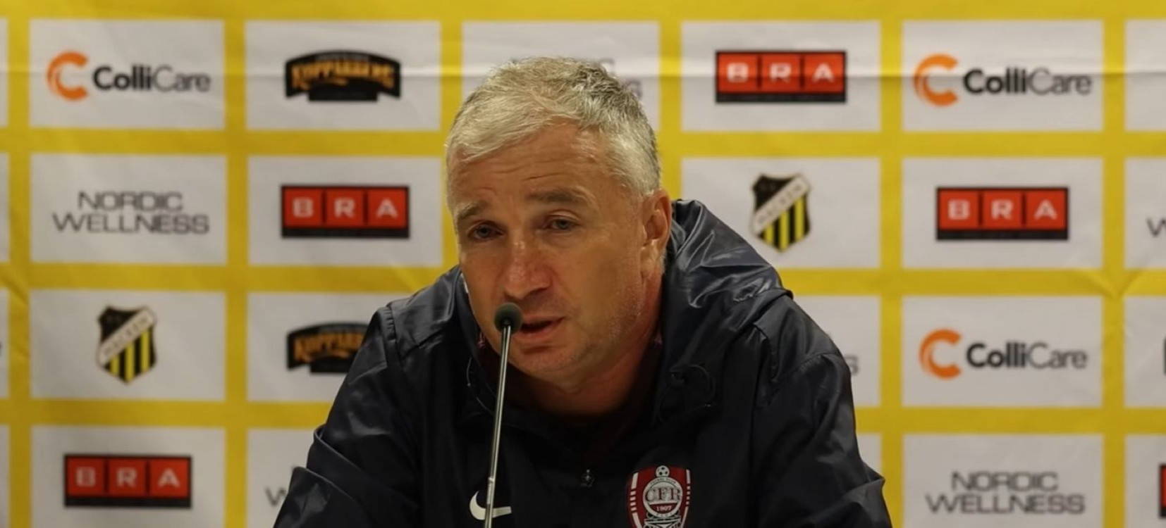 Dan Petrescu era antrenorul CFR-ului din mai 2024 Foto: captură YouTube CFR 1907 Cluj