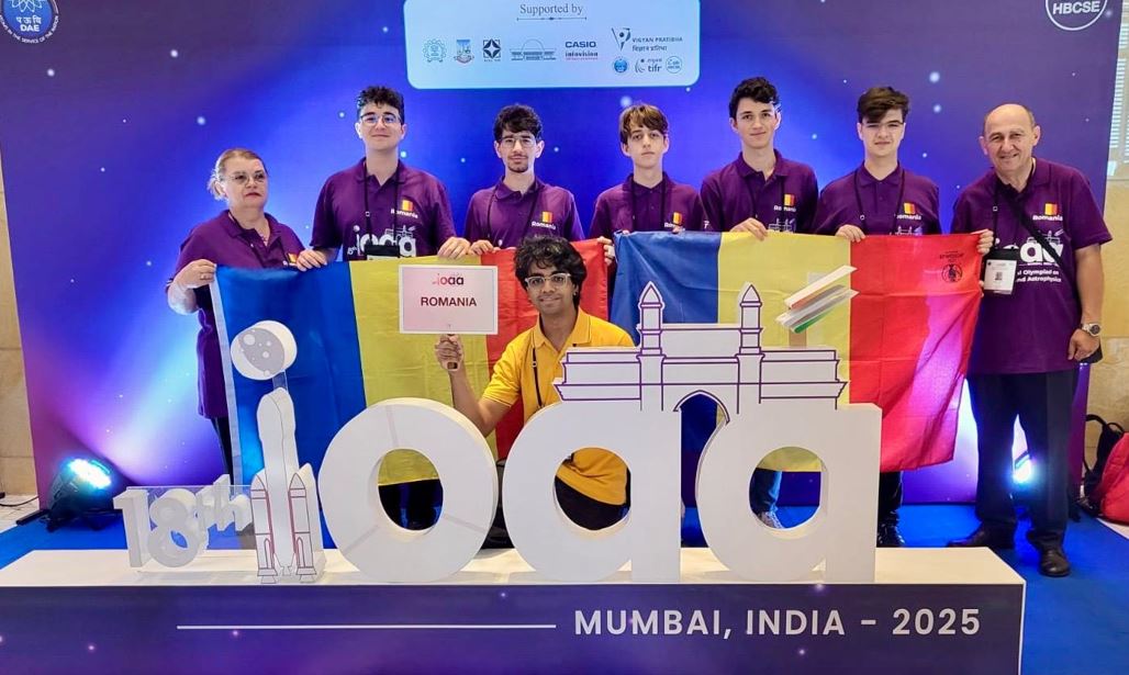 Un elev de la Colegiul Național „Emil Racoviță” din Cluj a câștigat medalia de aur la Olimpiada Internaţională de Astronomie și Astrofizică din India|Foto: Ministerul Educației-România - Facebook