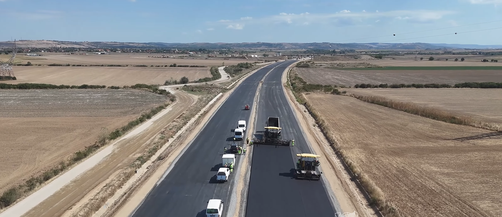 Autostrada Transilvania avansează rapid. 25% din tronsonul Suplacu de Barcău – Chiribiș finalizat | Foto: captură de ecran