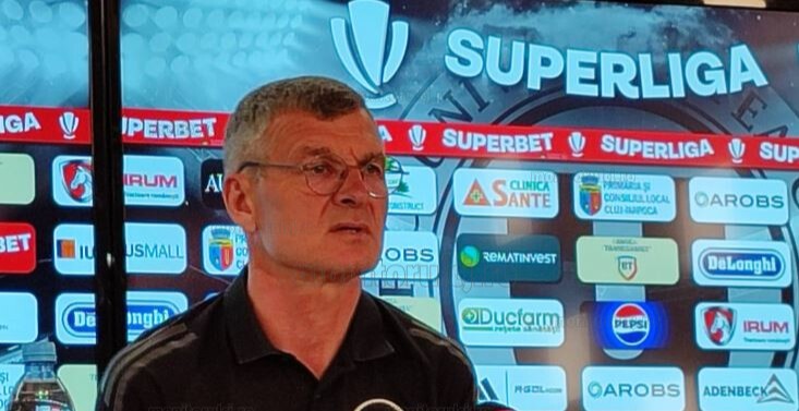 Neluțu Sabău („U” Cluj), despre meciul cu Unirea Slobozia: „Nu va fi ușor”| Foto: monitorulcj.ro