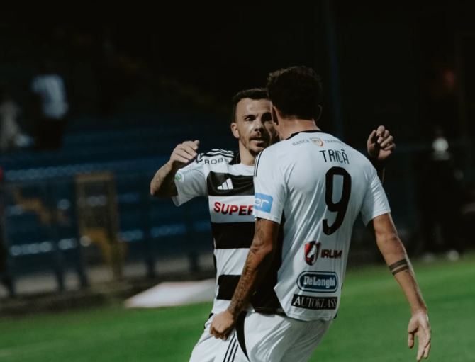 Unirea Slobozia - „U” Cluj, 0-1|Foto: FC Universitatea Cluj - Facebook