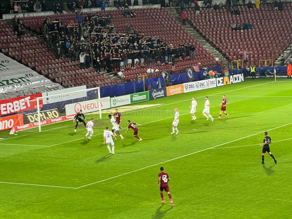CFR a remizat pe teren propriu cu FCSB, 2-2 | Foto: Sergiu TĂMAȘ / monitorulcj.ro