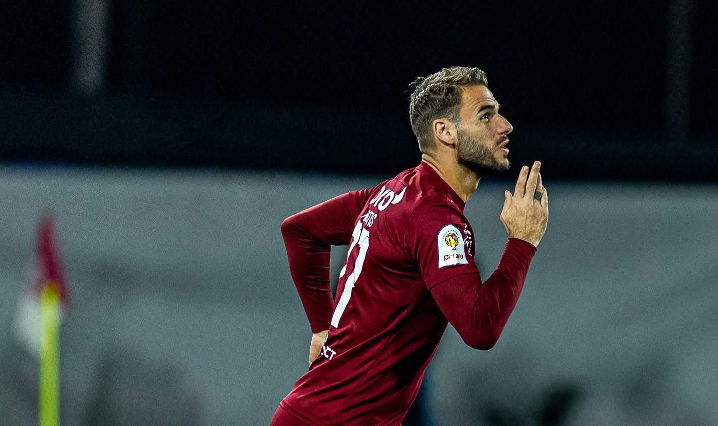 Tachtsidis a ajuns în România în vara anului 2023 | Foto: CFR 1907 Cluj Facebook