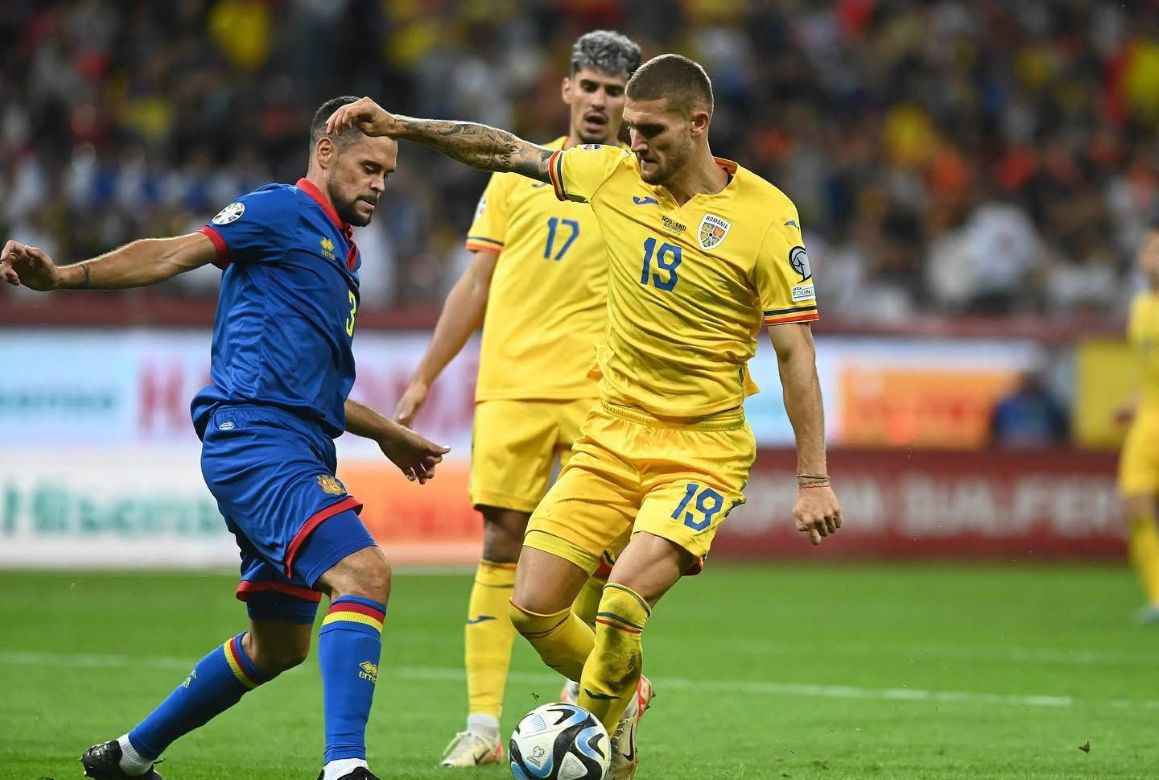 Daniel Bîrligea a debutat pentru națioanala României în 2023 | Foto: CFR 1907 Cluj Facebook
