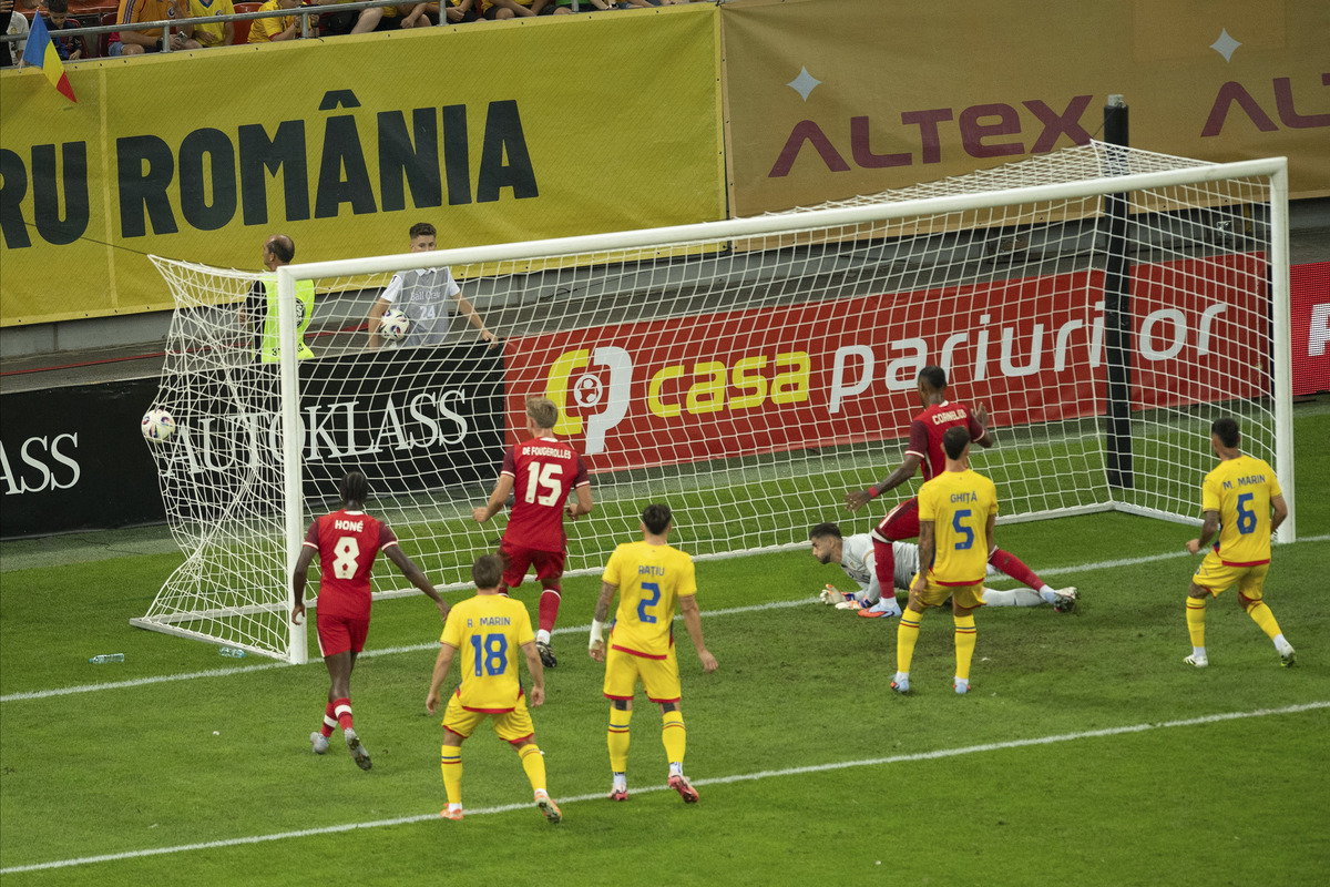 România a pierdut cu scorul de 0-3, acasă în amicalul împotriva Canadei | Foto: Inquam Photos / Vali Marin