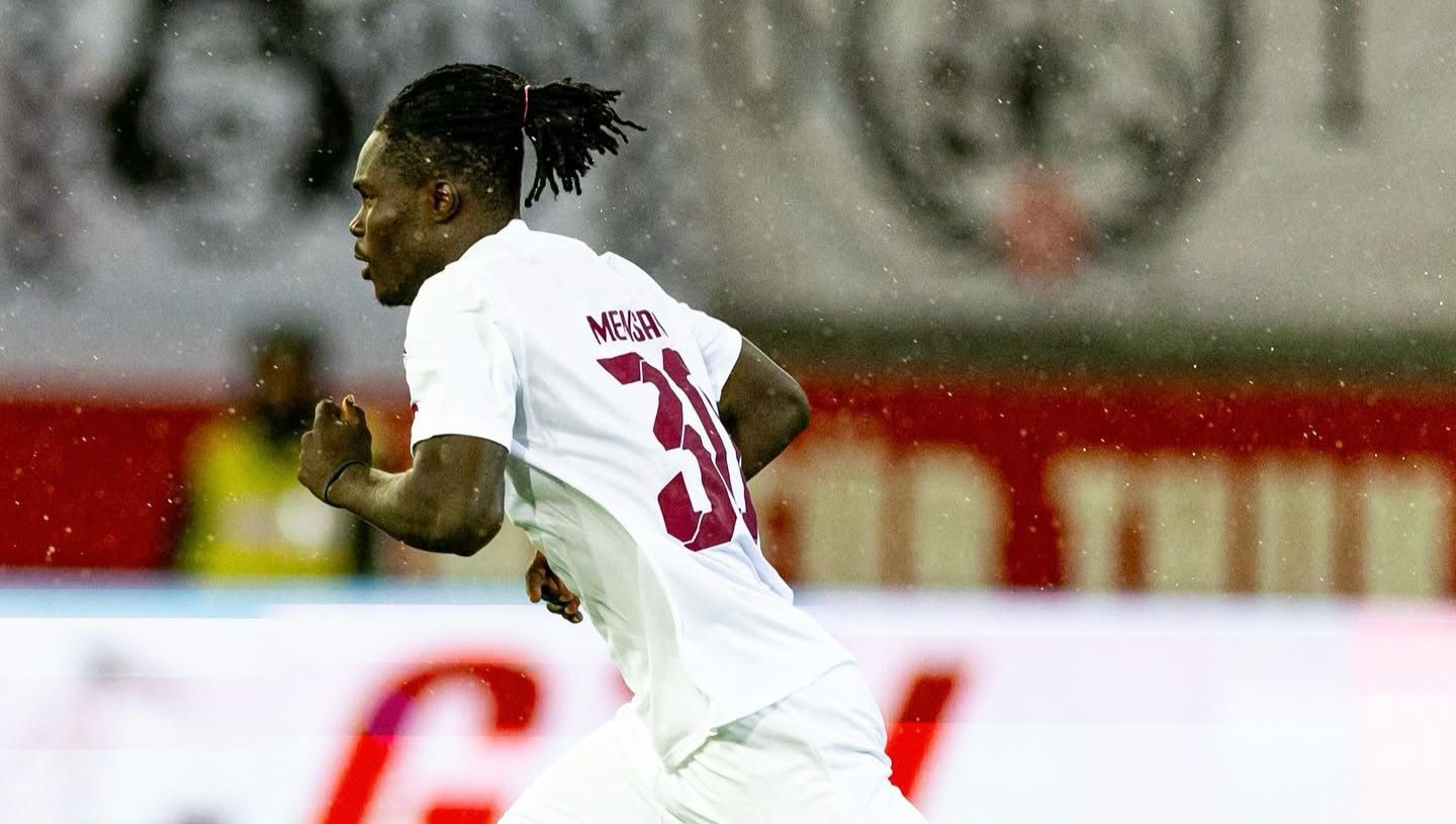 Mensah a debutat pentru CFR în meciul tur cu Lugano | Foto: CFR 1907 Cluj Facebook