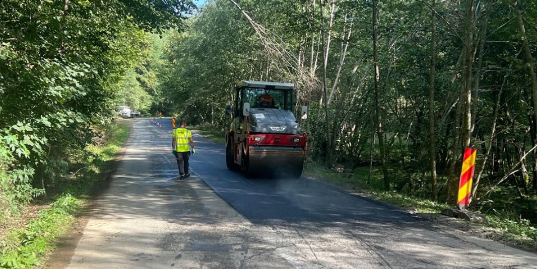 Unul dintre cele mai spectaculoase drumuri din zona de munte a Clujului, în proces de modernizare: DJ 108C, reabilitat de Consiliul Județean|Foto: Consiliul Județean Cluj