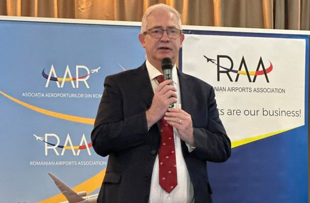 Directorul Aeroportului Internațional Cluj, David Ciceo, își încheie activitatea la Asociația Aeroporturilor din România |Foto: Asociația Aeroporturilor din România - Facebook