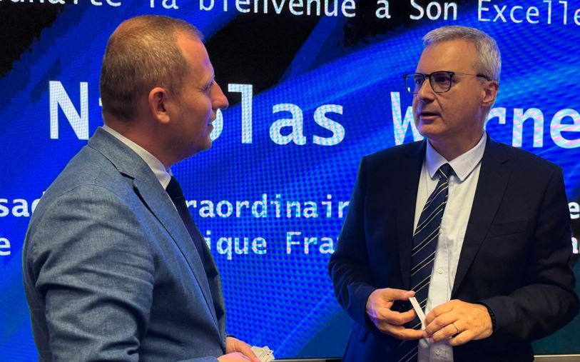 Delegație oficială franceză, în vizită la Consiliul Județean. Vicepreședintele Radu Rațiu: „Colaborarea noastră valorifică potențialul Clujului”.|Foto: Radu Rațiu - Facebook