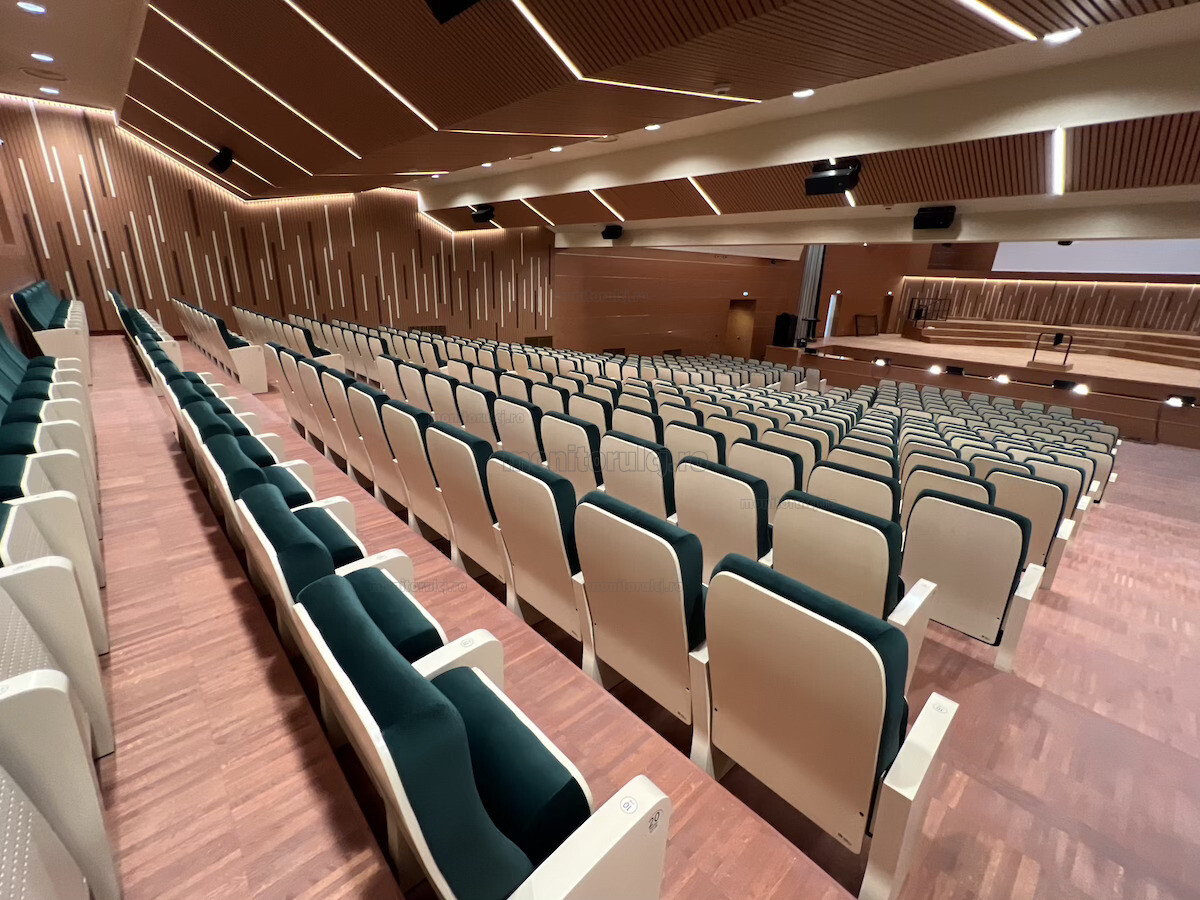 Sala „Héritage” de la Academia de Muzică Cluj, locul în care vor avea loc concertele Filarmonicii de Stat „Transilvania” | Foto: Sergiu Tămaș, monitorulcj.ro