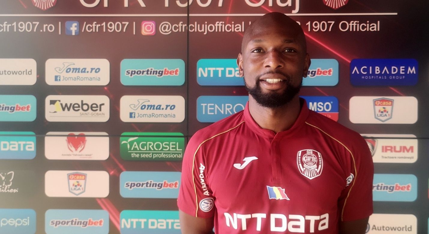 Mike Cestor a fost transferat de CFR Cluj în 2019 | Foto: CFR 1907 Cluj Facebook