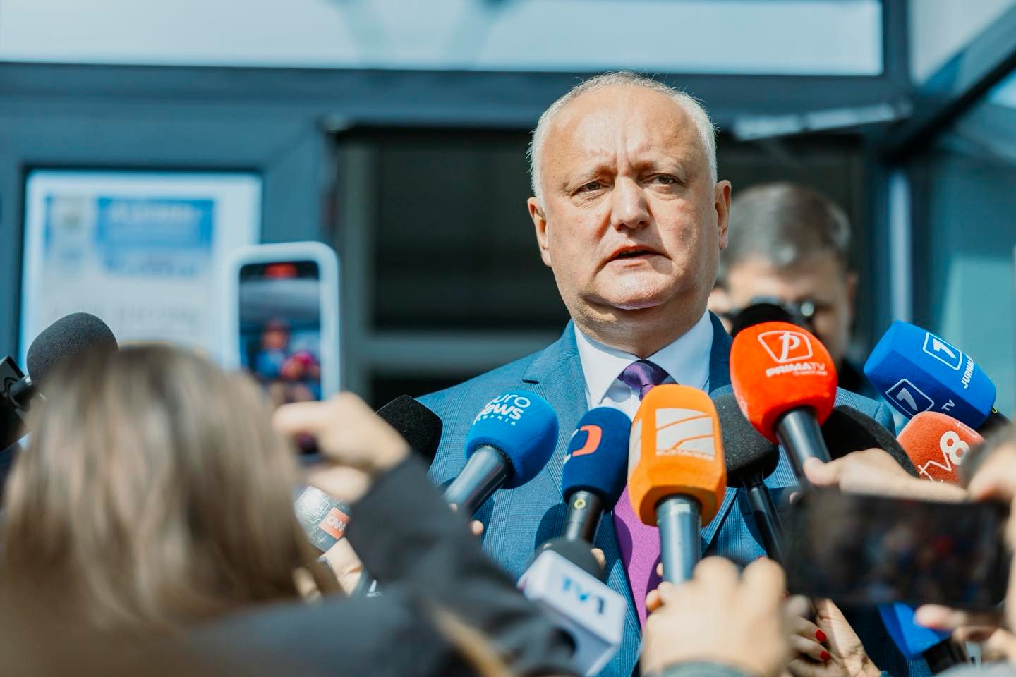 Fostul președinte al Republicii Moldova, Igor Dodon, , a anunțat organizarea unui protestîn fața Parlamentului.  | Foto: Igor Dodon- Facebook