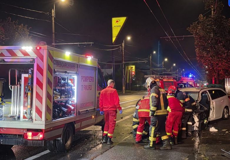 Grav accident rutier pe strada Traian Vuia|Foto: ISU Cluj