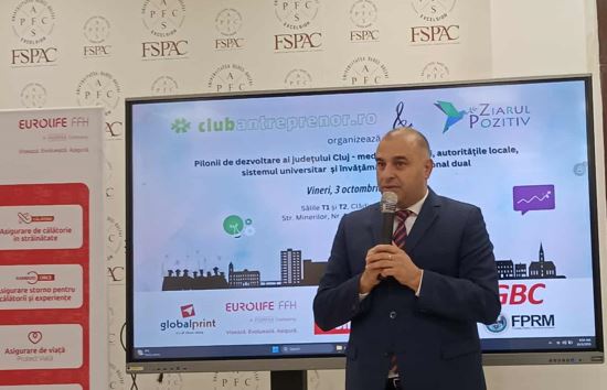 Dan Tarcea, despre secretul dezvoltării Clujului: „Am reușit să creăm comunități și să dezvoltăm încredere”|Foto: monitorulcj.ro