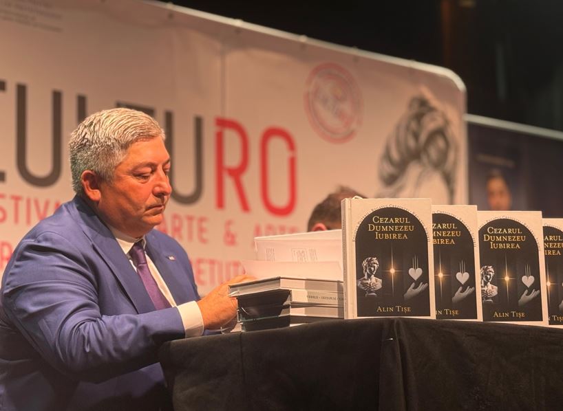 Alin Tișe, dublă lansare de carte și un premiu obținut la Festivalul „Culturo” din Alcalá de Henares|Foto: Alin Tișe