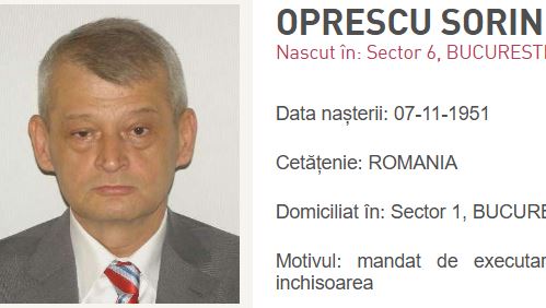 Sorin Oprescu, reținut de polițiști în Salonic|Foto: Poliția Română