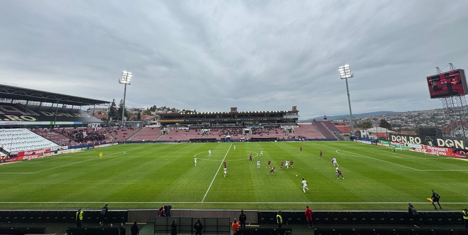 CFR Cluj a câștigat cu Hermannstat și a bifat a doua victorie din acest sezon
