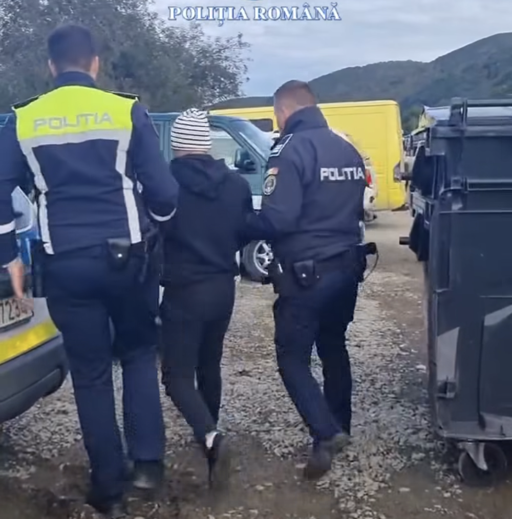 Un hoț dat în urmărire națională a fost prins la Târgul de la Negreni | Foto: Captură video Facebook, Inspectoratul de Politie Judetean Cluj