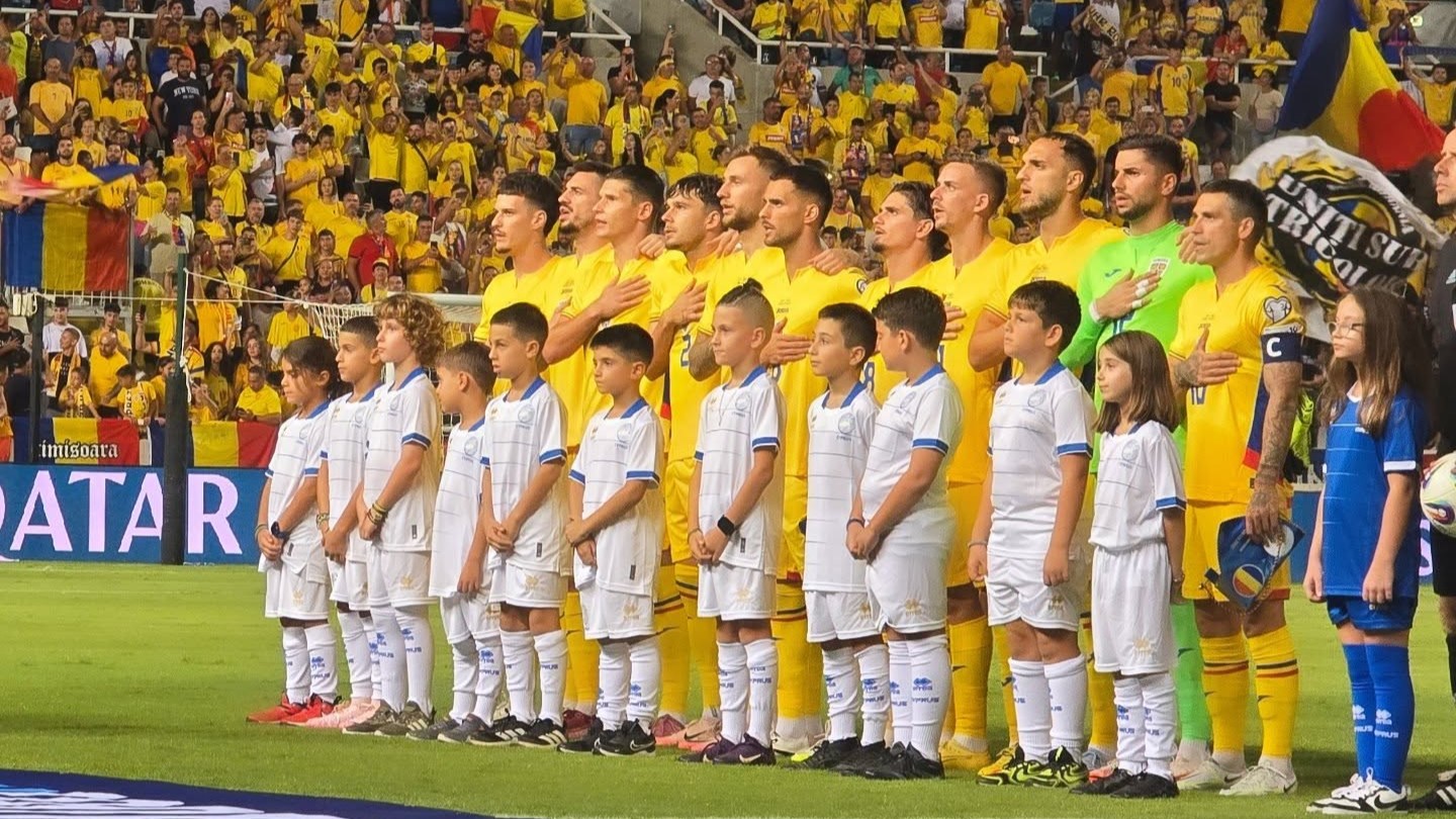 România a câștigat la limită amicalul cu Moldova | Foto: Echipa Națională de Fotbal a României Facebook