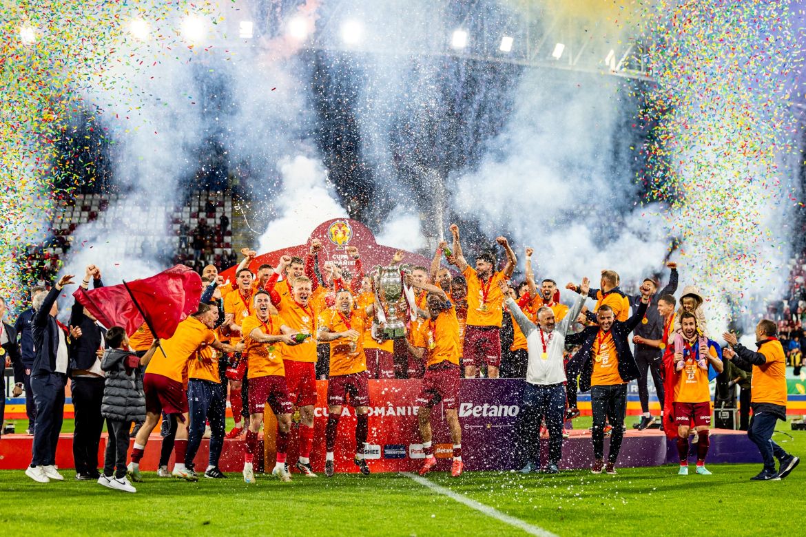 CFR Cluj a câștigat ultima ediție a Cupei | Foto: CFR 1907 Cluj Facebook