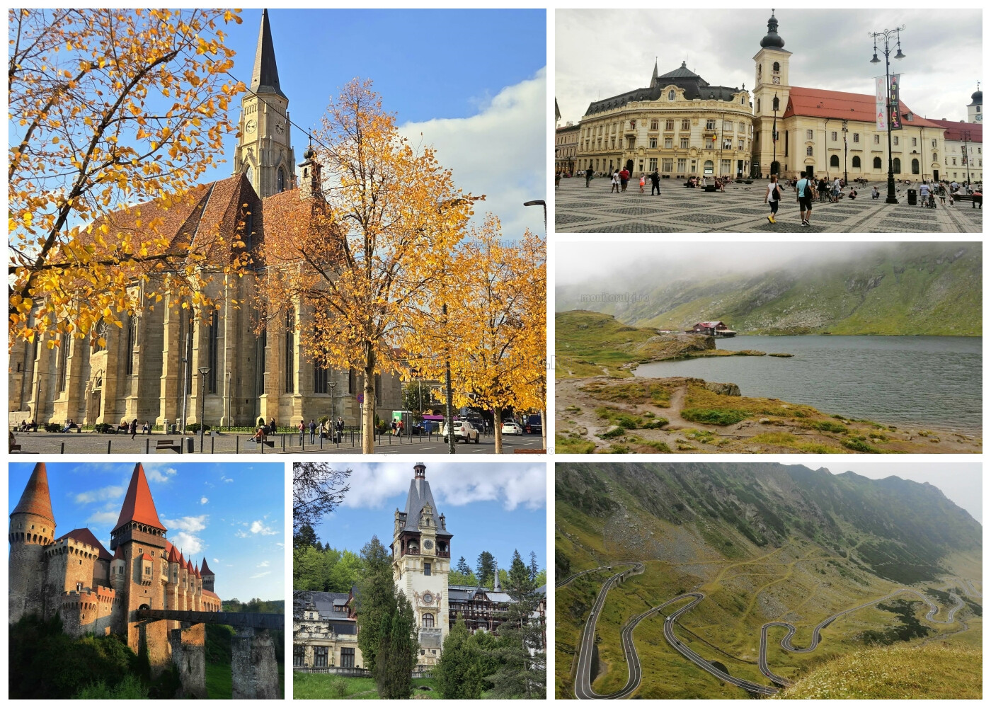 Alin Burcea, președintele Asociației Naționale a Agențiilor de Turism din România recomandă românilor să-și redescopere țara (ANAT) | Foto: monitorulcj.ro / Piața Unirii Cluj-Napoca, Piața Mare – Sibiu, Bâlea Lac, Transfăgărășan, Castelul Peleș – Sinaia și Castelul Corvinilor – Hunedoara
