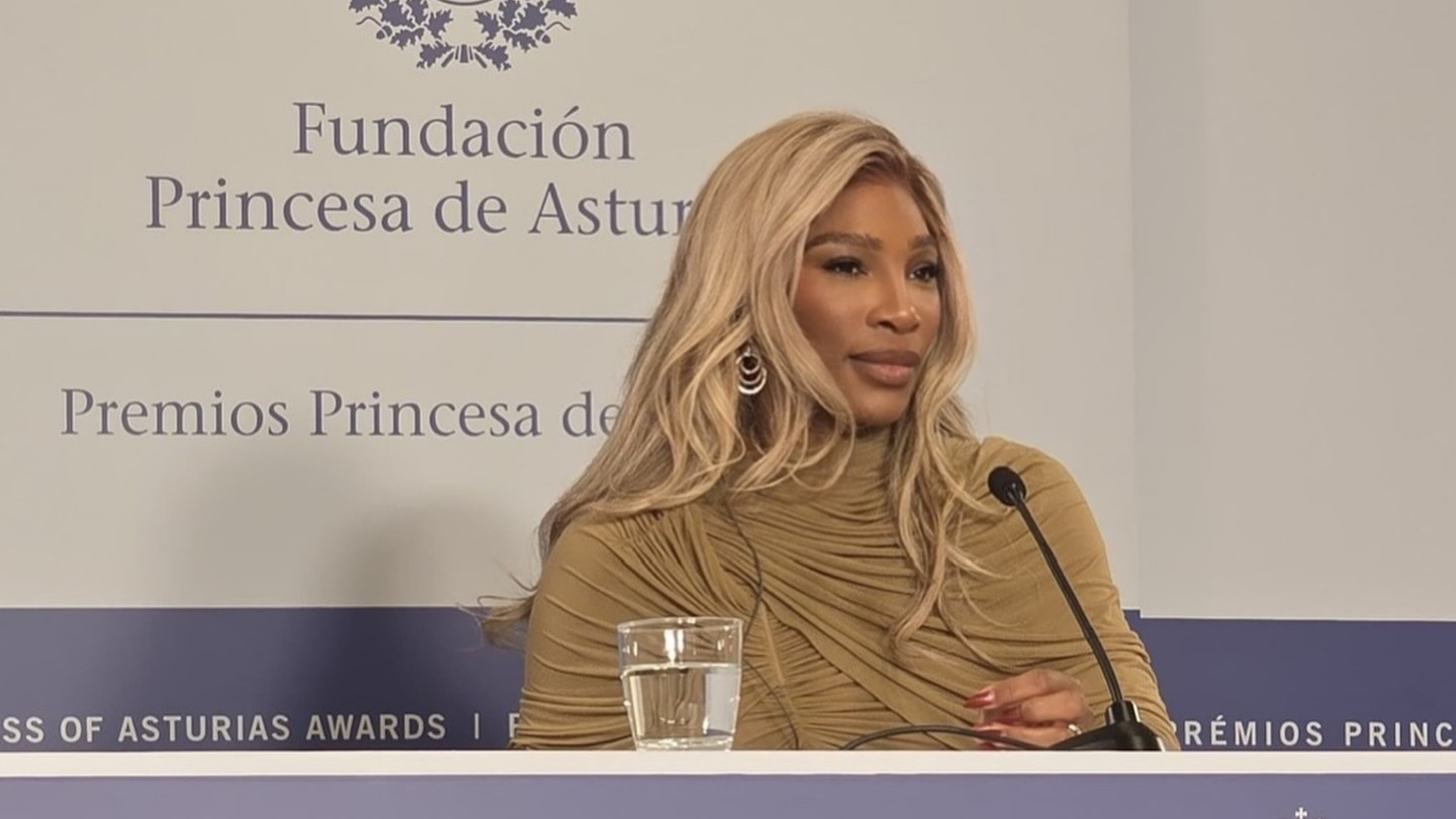 Serena Wiliams, în cadrul ceremoniei | Foto: Serena Wiliams Facebook