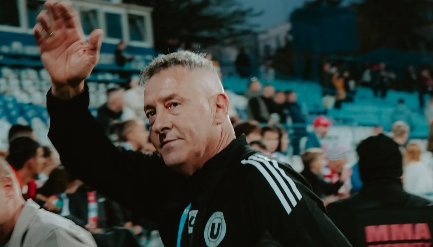 Cristiano Bergodi, noul antrenor al Universității Cluj | Foto: FC Universitatea Cluj Facebook