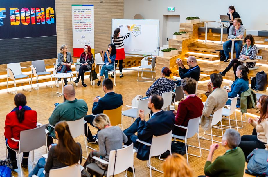 Forum dedicat sectorului cultural, organizat de Centrul Cultural Clujean în 29 - 30 octombrie în Pavilionul Tinerilor din Parcul Feroviarilor|Foto: Centrul Cultural Clujean