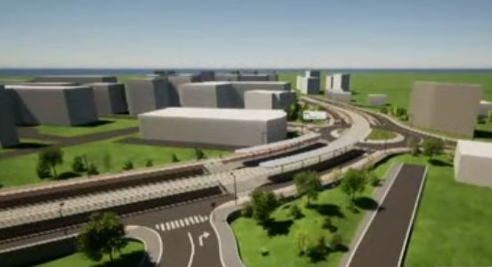 Reconfigurare zona intersecției strada Oașului-Bulevardul Muncii|imagine randare proiect - primariaclujnapoca.ro