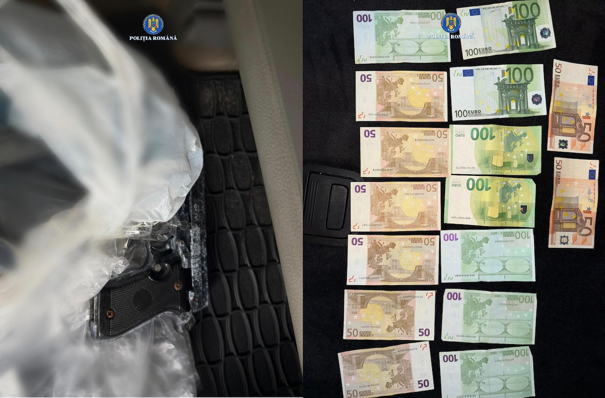 Bărbat din Turda, prins în flagrant când încerca să vândă ilegal o armă | Foto: IPJ Cluj