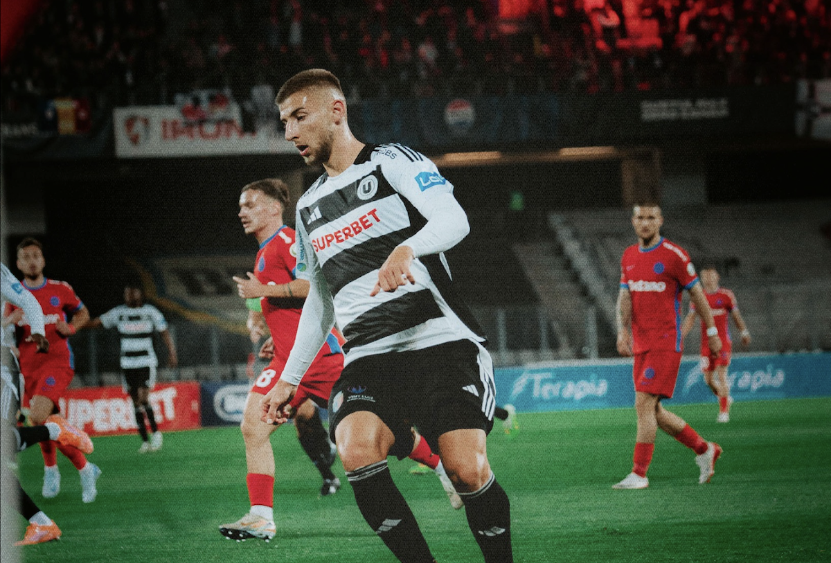 „U” Cluj a pierdut acasă, scor 2-0, împotriva FCSB | Foto: Facebook, FC Universitatea Cluj