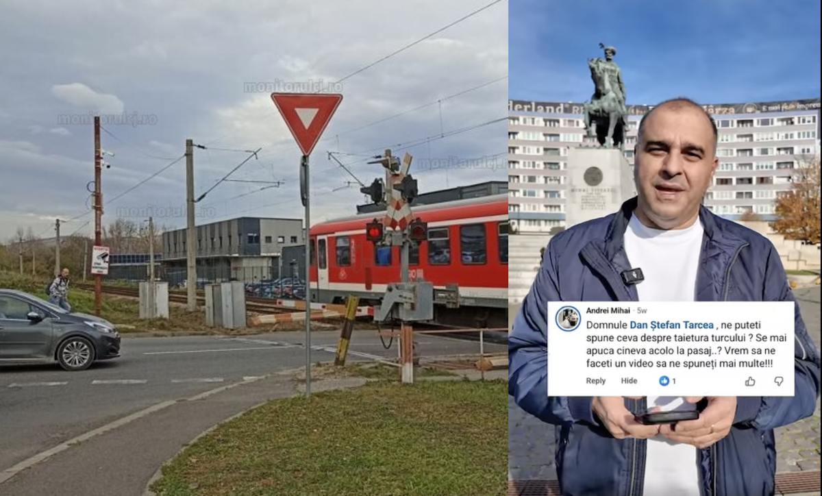 Viceprimarul municipiului Cluj-Napoca, Dan Tarcea, a oferit o estimare pentru începrea lucrărilor la pasajul de la Tăietura Turcului | Foto: monitorulcj.ro / Facebook, Dan Tarcea