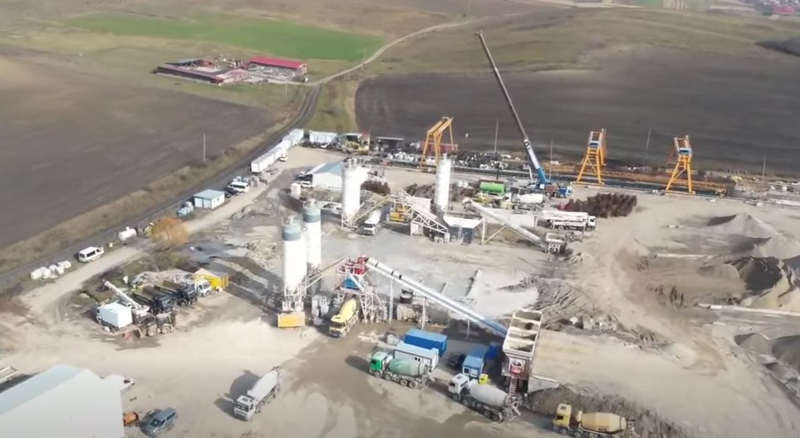 Autostrada Transilvania. Stadiul fizic pe cele două viaducte de pe secțiunea Nădășelu – Mihăiești a trecut de 35%|Sursa: Cristian Pistol - Facebook