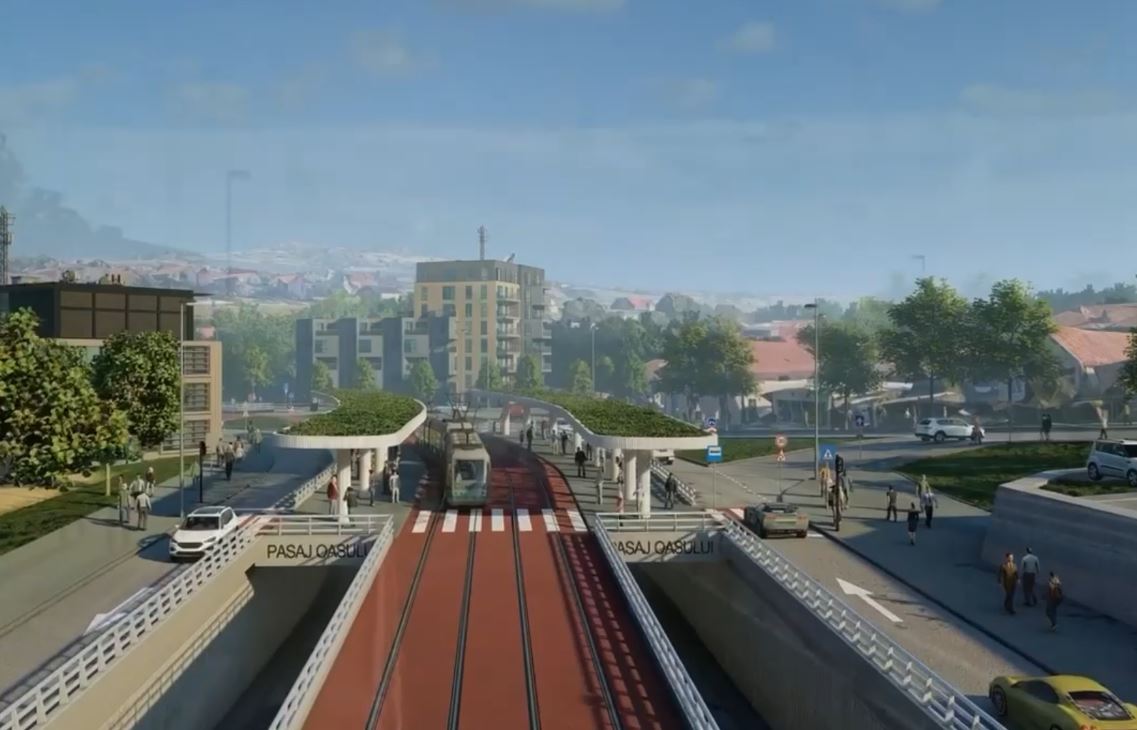 Pasajul Oașului–Muncii, proiect major de mobilitate care va reconfigura zona de nord a Clujului|Foto: imagine randare proiect - Primăria Cluj-Napoca - Facebook