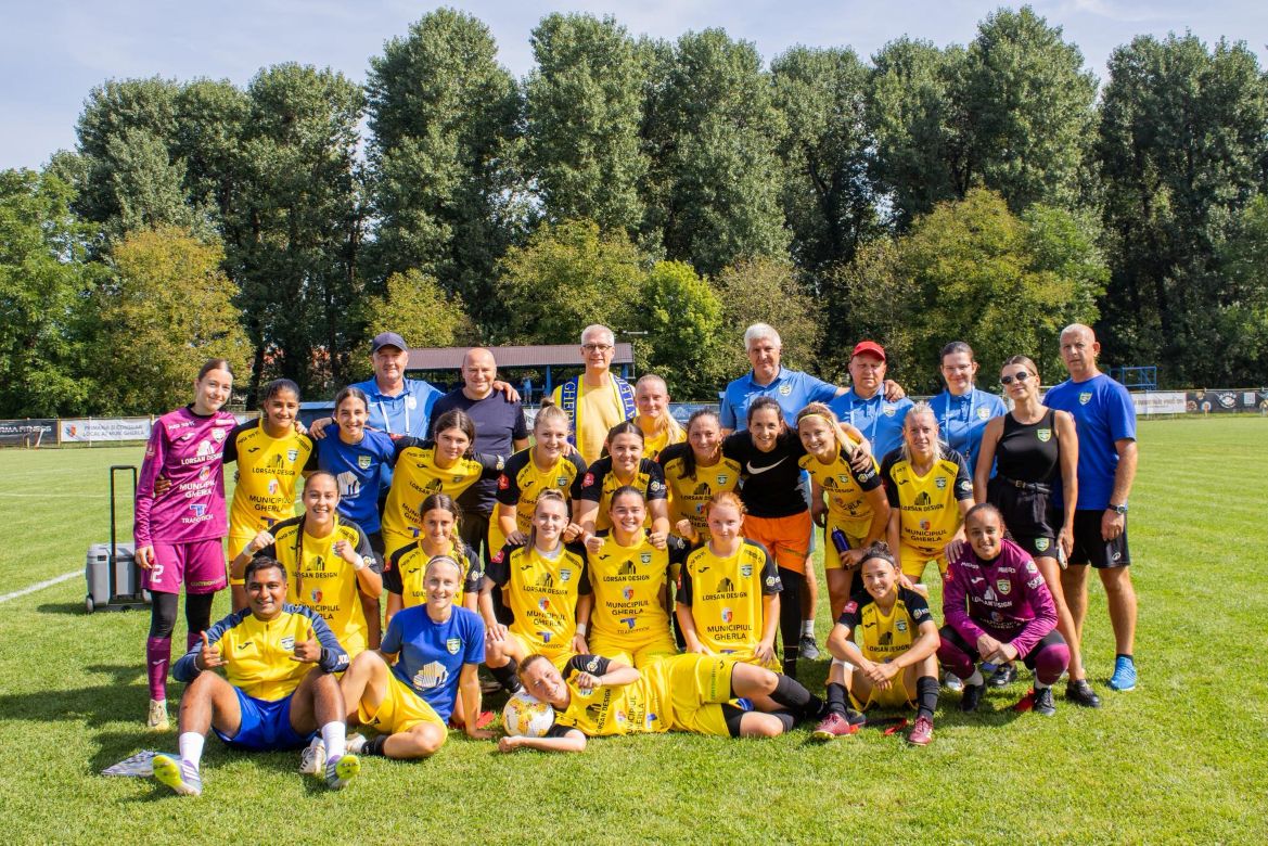 Olimpia Gherla se află la al doilea sezon consecutiv în Superliga Feminină | Foto: Atletic Olimpia Gherla Feminin Facebook