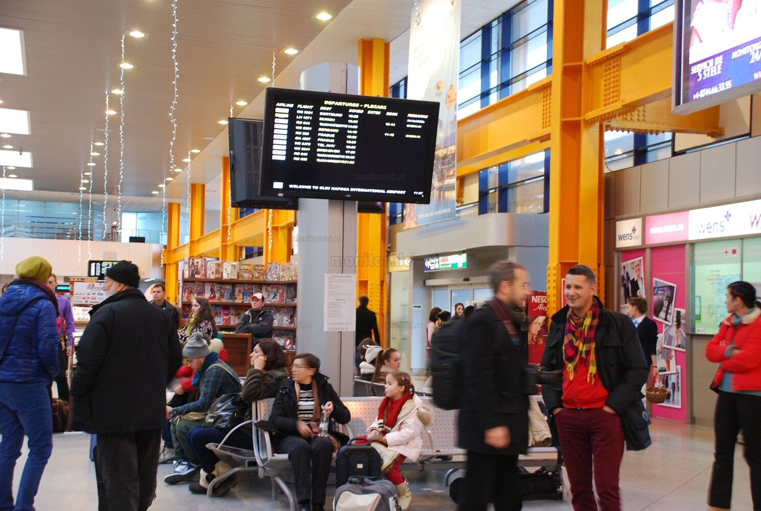 Potrivit estimărilor oficiale, Aeroportul Internațional „Avram Iancu” Cluj va atinge în 2025 ținta de 3,5 milioane de pasageri |Foto: monitorulcj.ro