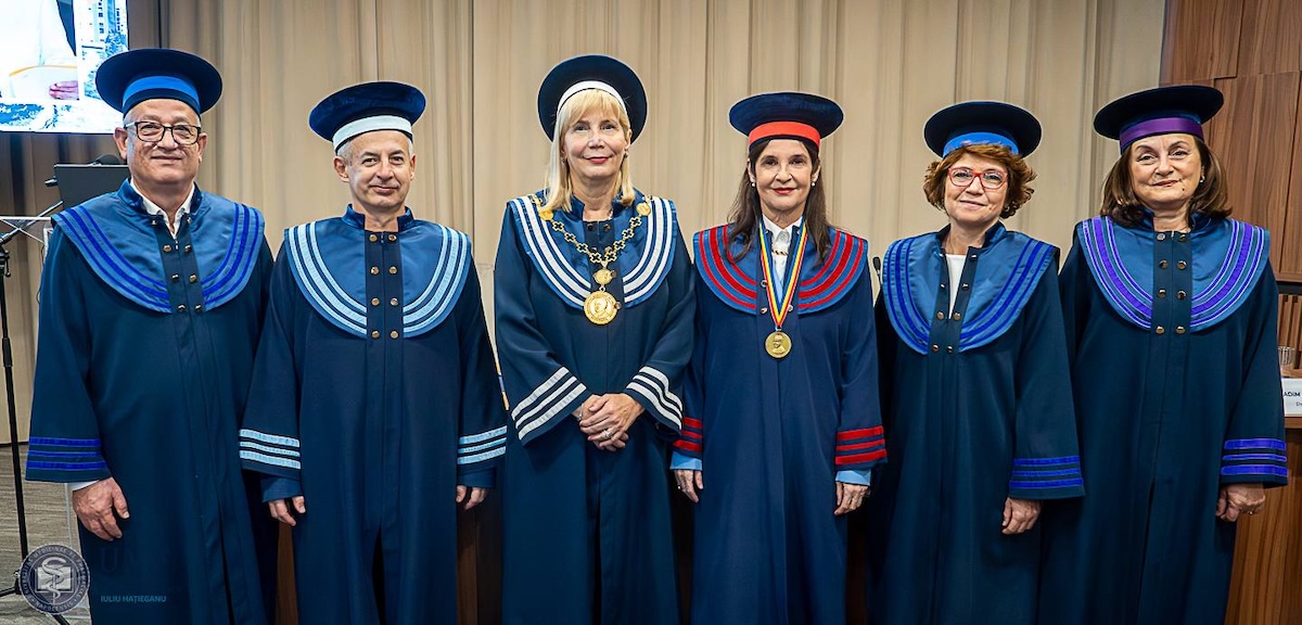 Prof. dr. Anca-Ligia Grosu, Doctor Honoris Causa al UMF Cluj | Foto: Facebook - UMF Iuliu Hațieganu Cluj-Napoca