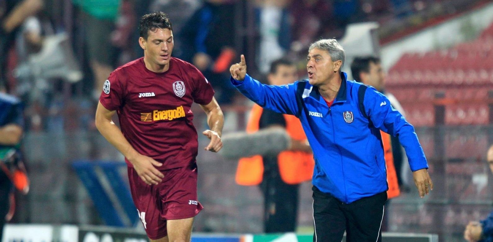 Sorin Cârțu a antrenat doar 17 meciuri la CFR Cluj / Foto: arhivă personală Facebook Ionuț Rada