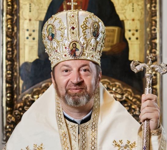 Nicușor Dan, mesaj cu prilejul înscăunării lui Claudiu Pop, noul Arhiepiscop Major al al Bisericii Greco-Catolice: „Într-un moment în care societatea are nevoie de reconciliere, Biserica ne poate arăta calea spre renaștere și reconstrucție”|Foto: Episcopia de Cluj-Gherla