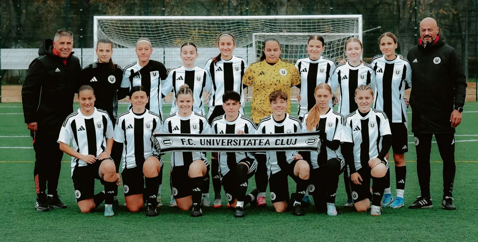 Echipa feminină a Universității Cluj | Foto: FC Universitatea Cluj