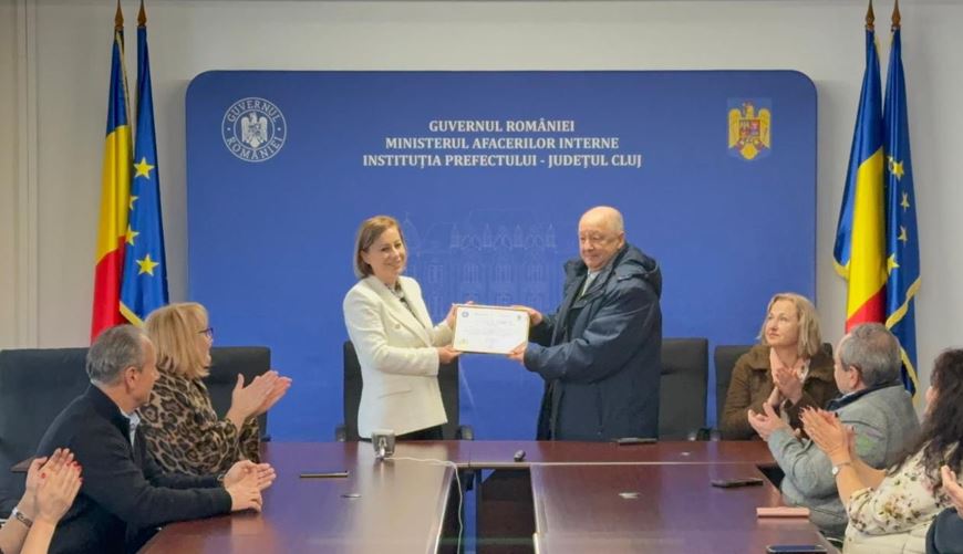 Directorul DSP Cluj, Mihai Moisescu-Goia, s-a pensionat. Cine îl înlocuiește?|Foto: Instituția Prefectului Județul Cluj  - Facebook