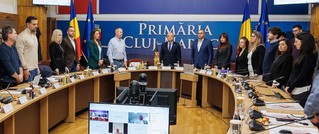 Consilier AUR Cluj, pretenții cu substrat etnic din cauza banilor alocați pentru evenimentele de 1 Decembrie și Zilele Culturale Maghiare. Boc, reacție categorică: „Să nu aduceți fantomele trecutului la această masă”.|Foto: primariaclujnapoca.ro