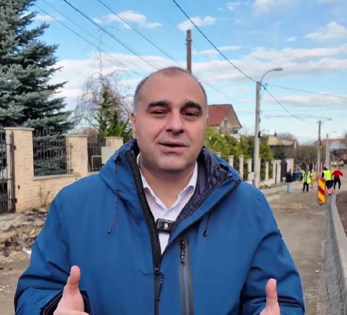 Lucrările de pe strada Arțarului, pe final. Viceprimarul Dan Tarcea: „O modernizare completă care aduce siguranță pietonilor și o circulație mult mai coerentă”|Foto: Dan Tarcea - Facebook