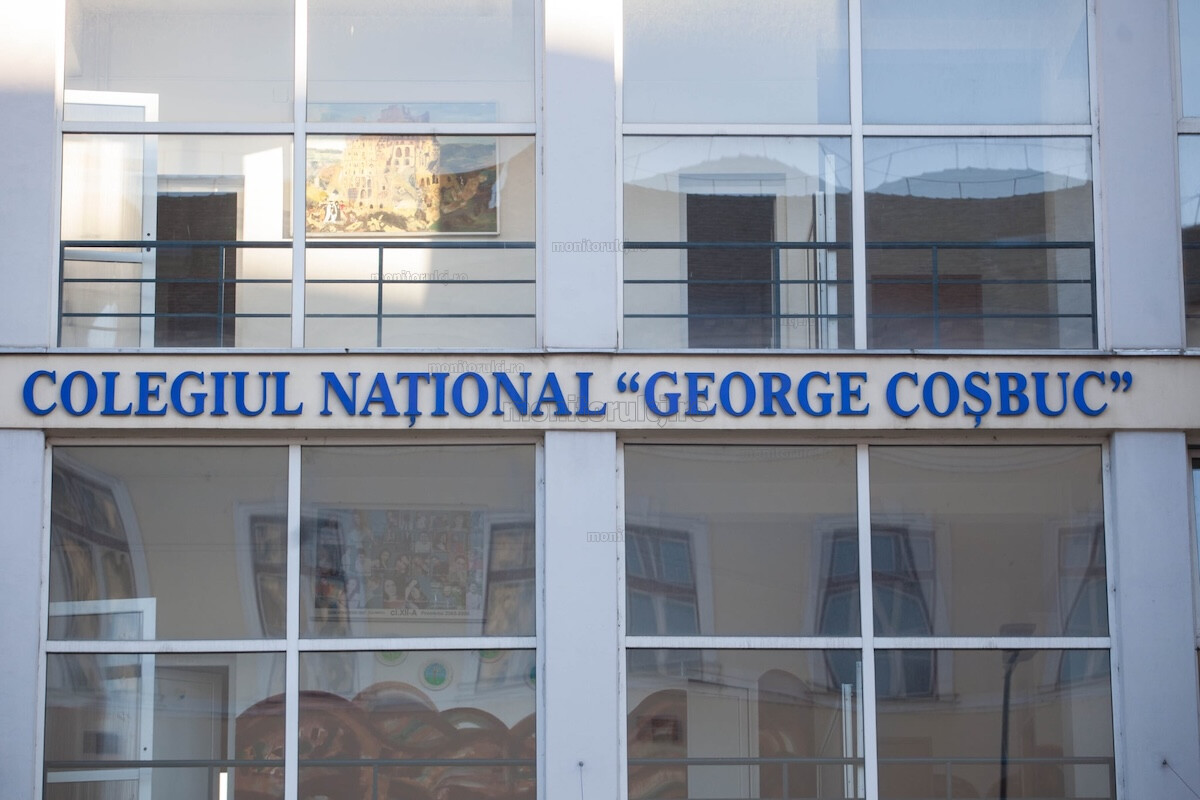 Un elev de 9 ani a avut un exces de furie la Colegiu Național „George Coșbuc” din Cluj-Napoca | Foto: monitorulcj.ro
