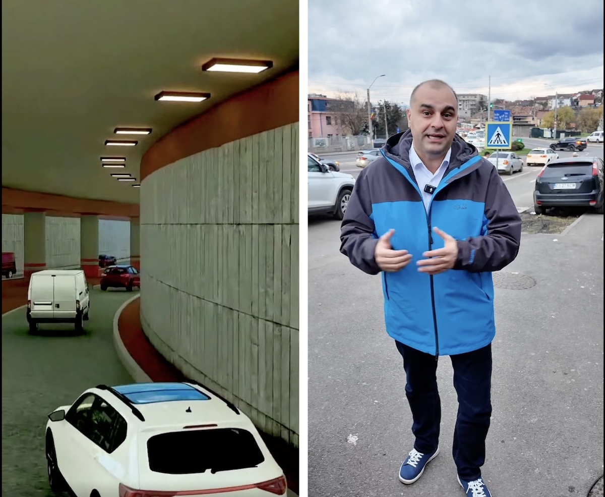 Viceprimarul municipiului Cluj-Napoca, Dan Tarcea: „Proiectul pasajului de pe Muncii-Oașului intră în linie dreaptă” | Foto: Captură video Facebook, Dan Ștefan Tarcea